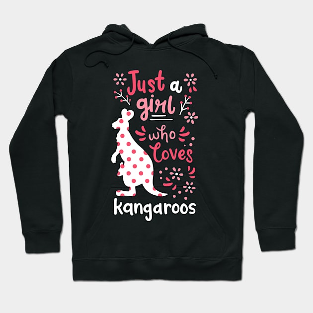 Kangaroo Australian Kangaroo Lover Hoodie by CreativeGiftShop